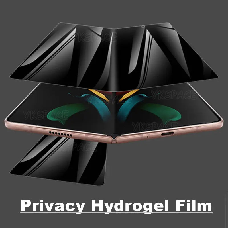 Anti-Spy Peeping Privacy Hydrogel Film For Samsung Galaxy Z Fold 2 3 4 5 6 W21 W22 W23 W24 Soft External Inner Screen Protector Pinnacle Luxuries