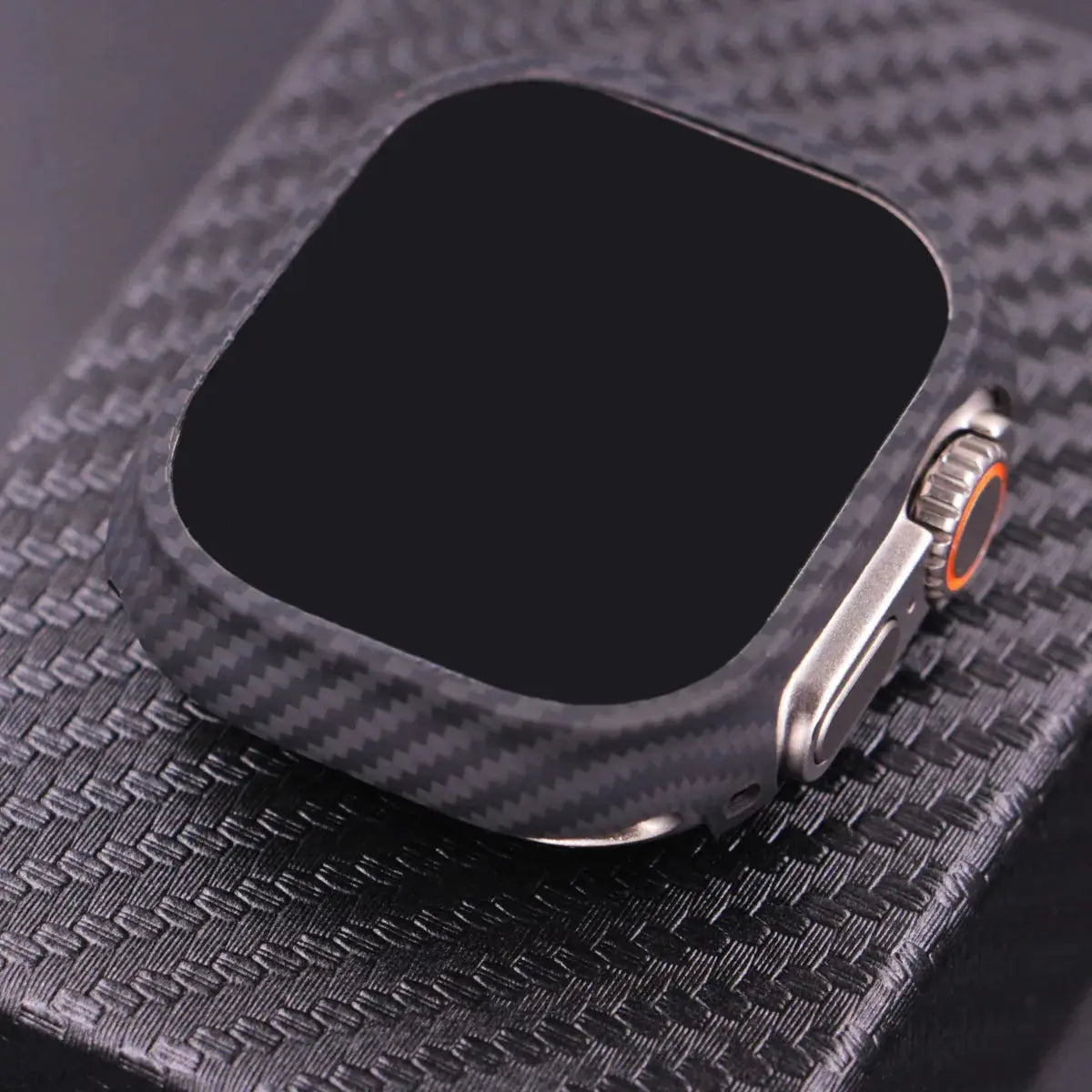 Kevlar carbon fibre Thin Case For Apple Watch Ultra 49mm Aramid Fiber Cover for iWatch 8 7 45MM Protective Cover Pinnacle Luxuries