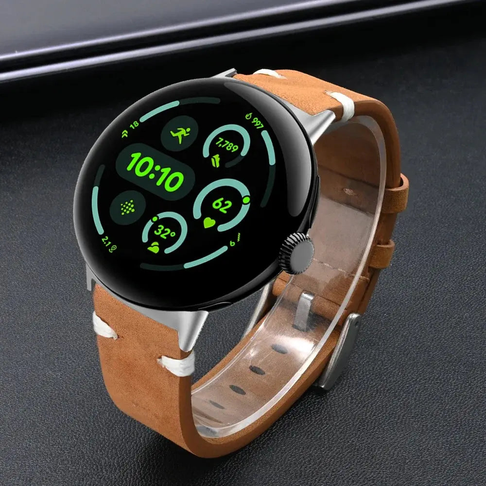 LuxeCraft Genuine Leather Band for Google Pixel Watch 3