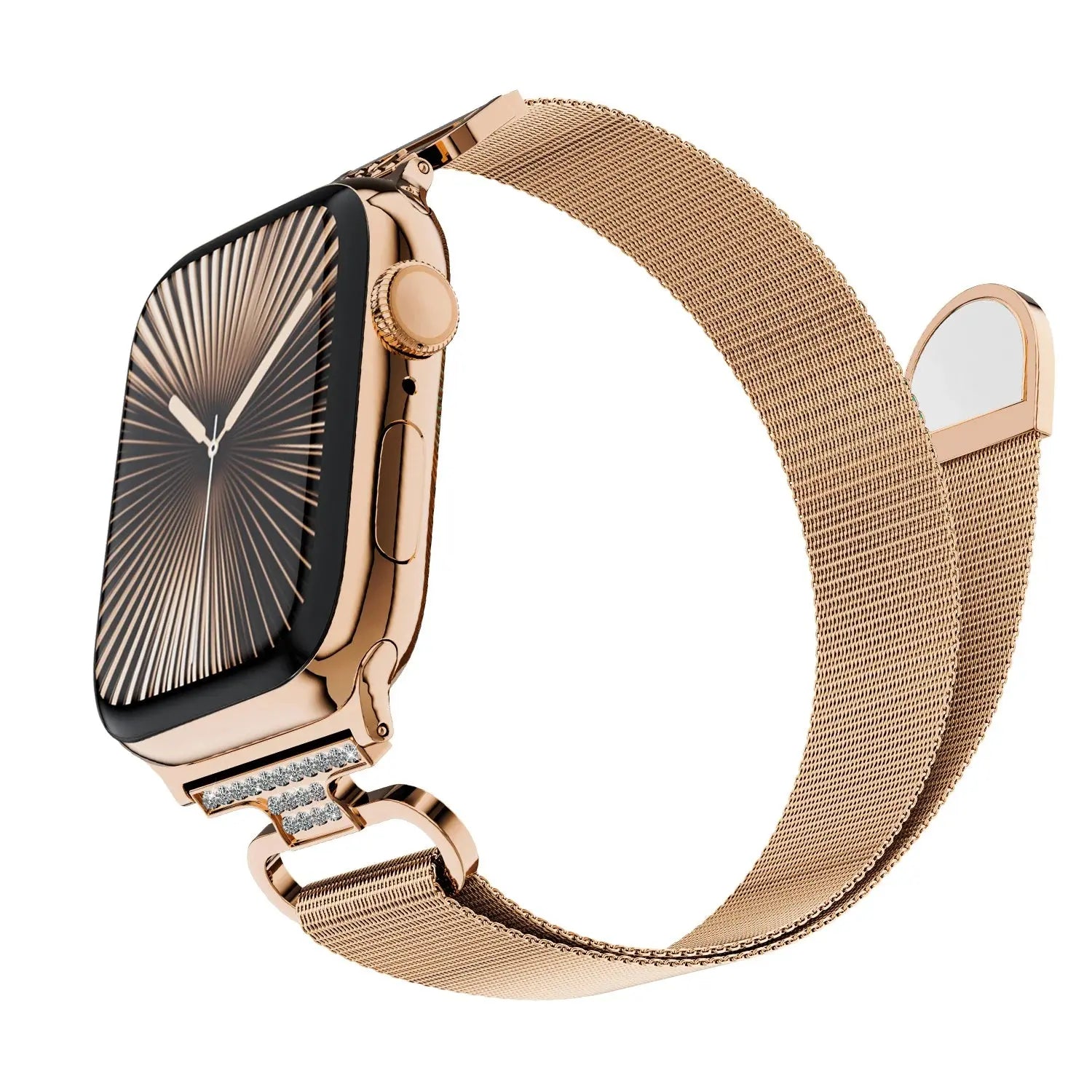 Milanese Strap for Apple Watch Ultra 2/1 49mm 10 42 46mm Magnetic Bracelet for iWatch 9 8 7 SE 6 5 4 41mm 45 40 44mm Women Band Pinnacle Luxuries