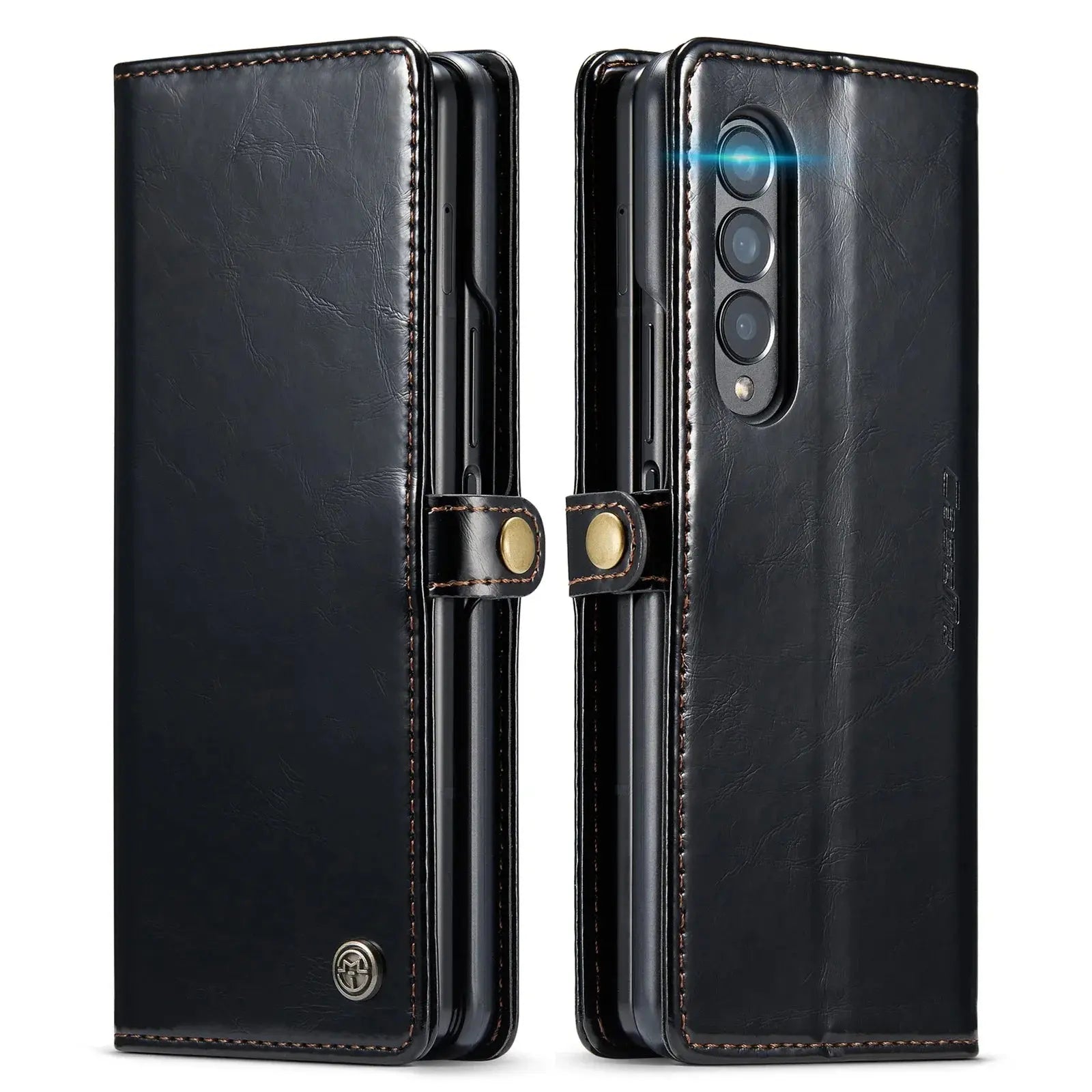 Premium Leather Wallet Case for Samsung Galaxy Z Fold 6