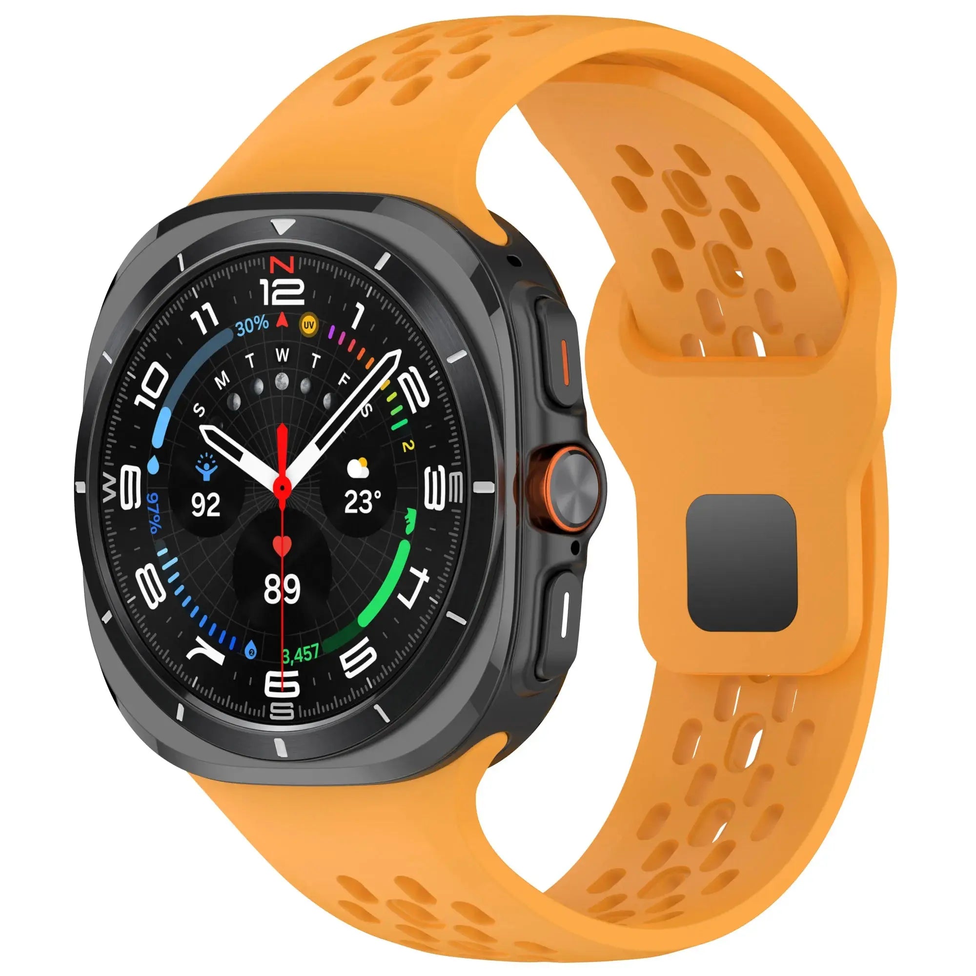 GalaxyFit Breathable Silicone Sport Band for Samsung Galaxy Watch Ultra 47mm