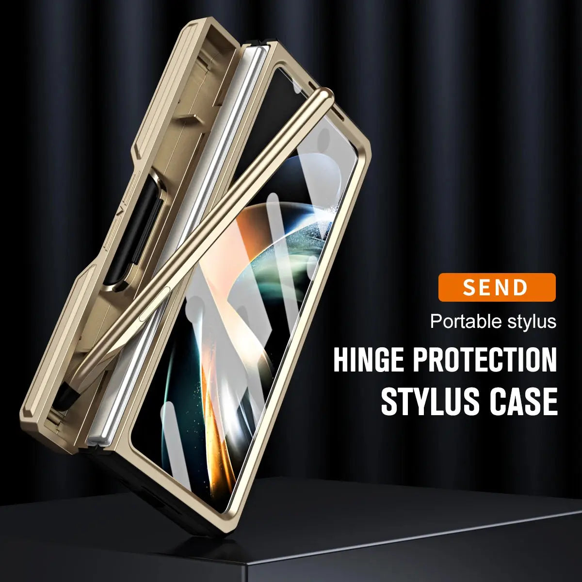 Transformer Design Heavy Duty Strong Drop Proof TPU PC Cover Case for Samsung Galaxy Z Fold 5 4 with Screen Protector Stylus Pen Pinnacle Luxuries