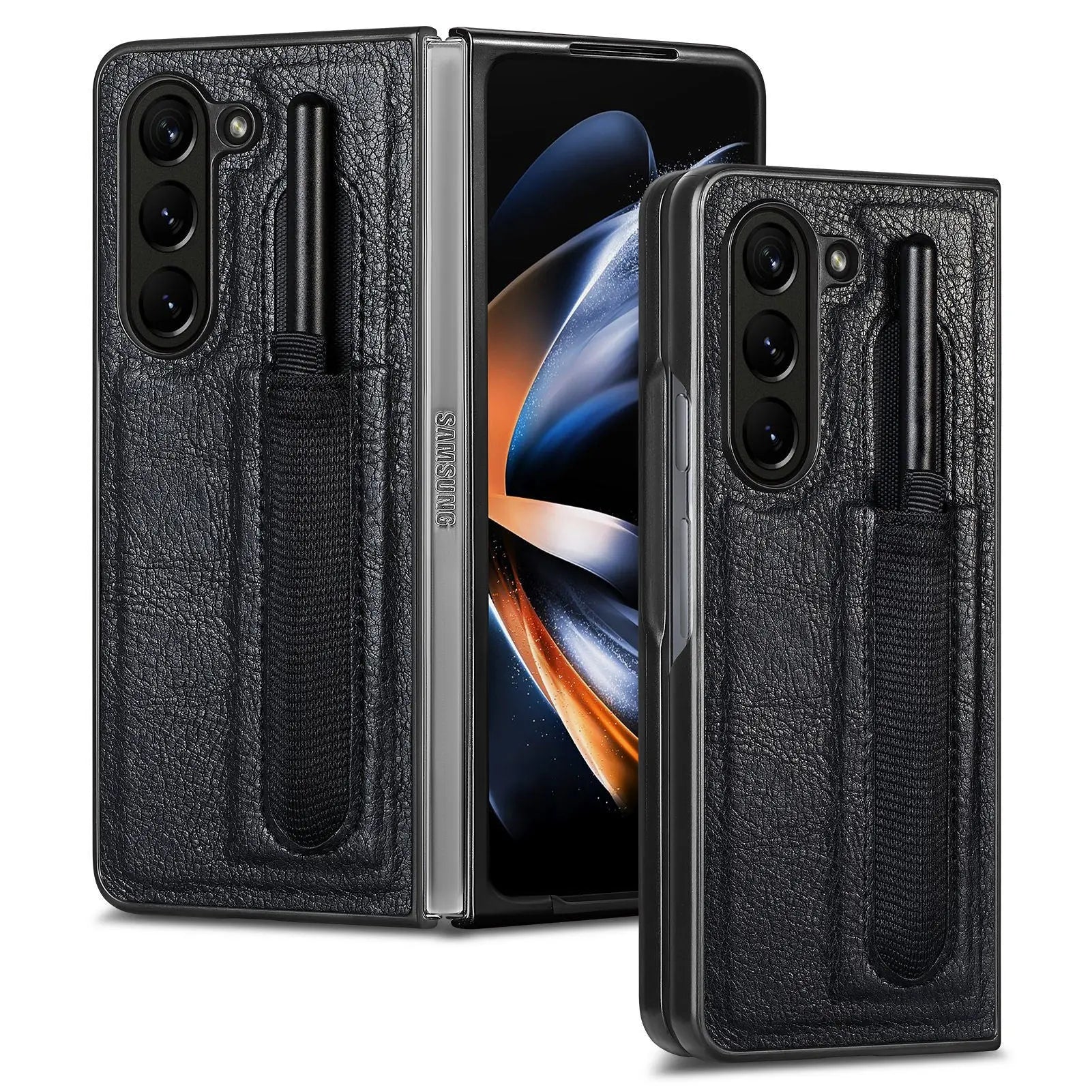 Business Leather Case for Samsung Galaxy Z Fold 5