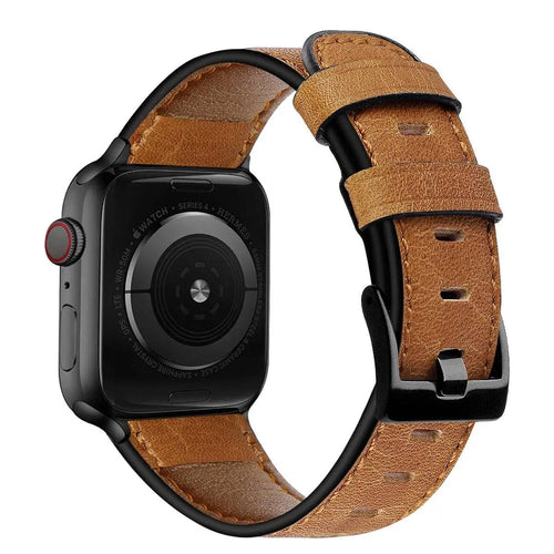 American Spartan Genuine Leather Apple Watch Band